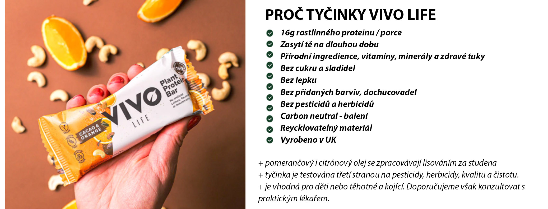 Vivo life Tyčinky benefity 2
